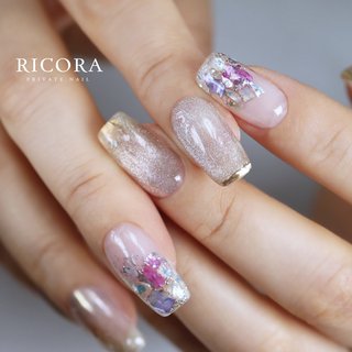 あじさい❀´- カラフルなシェルで 
insta→tunashima.nail

#ricora #紫陽花ネイル #紫陽花カラー #梅雨#シェルネイル#夏ネイル#マグネットネイルデザイン #大人ネイル#icegel #夏 #梅雨 #七夕 #海 #ハンド #シェル #ニュアンス #マグネット #オーロラ #スクエア #ベージュ #パープル #グレージュ #ジェルネイル #tunashima_nail #ネイルブック