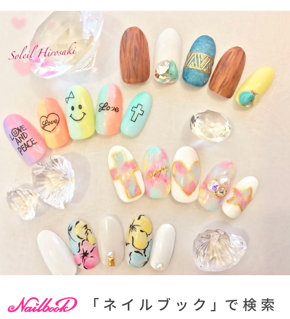 春 夏 海 リゾート ハンド ソレイユ 弘前店のネイルデザイン No ネイルブック