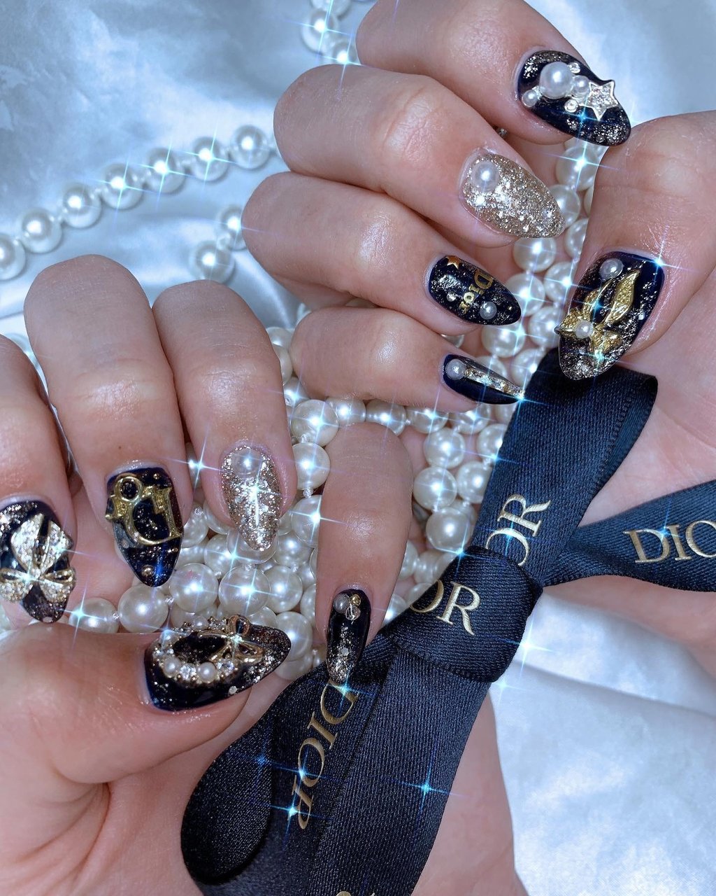 Dior ネイルカラー 25本　まとめ売り 冬/ワンカラー/キラキラ/ジェルネイル - k.nail2525のネイル
