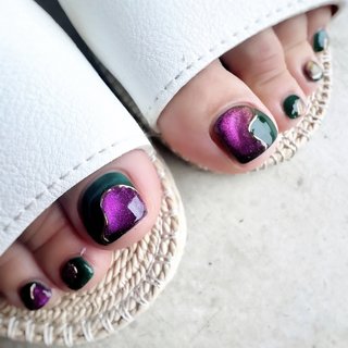 人気順｜ミラーネイル(ミラー)/マグネットフットネイルのネイル