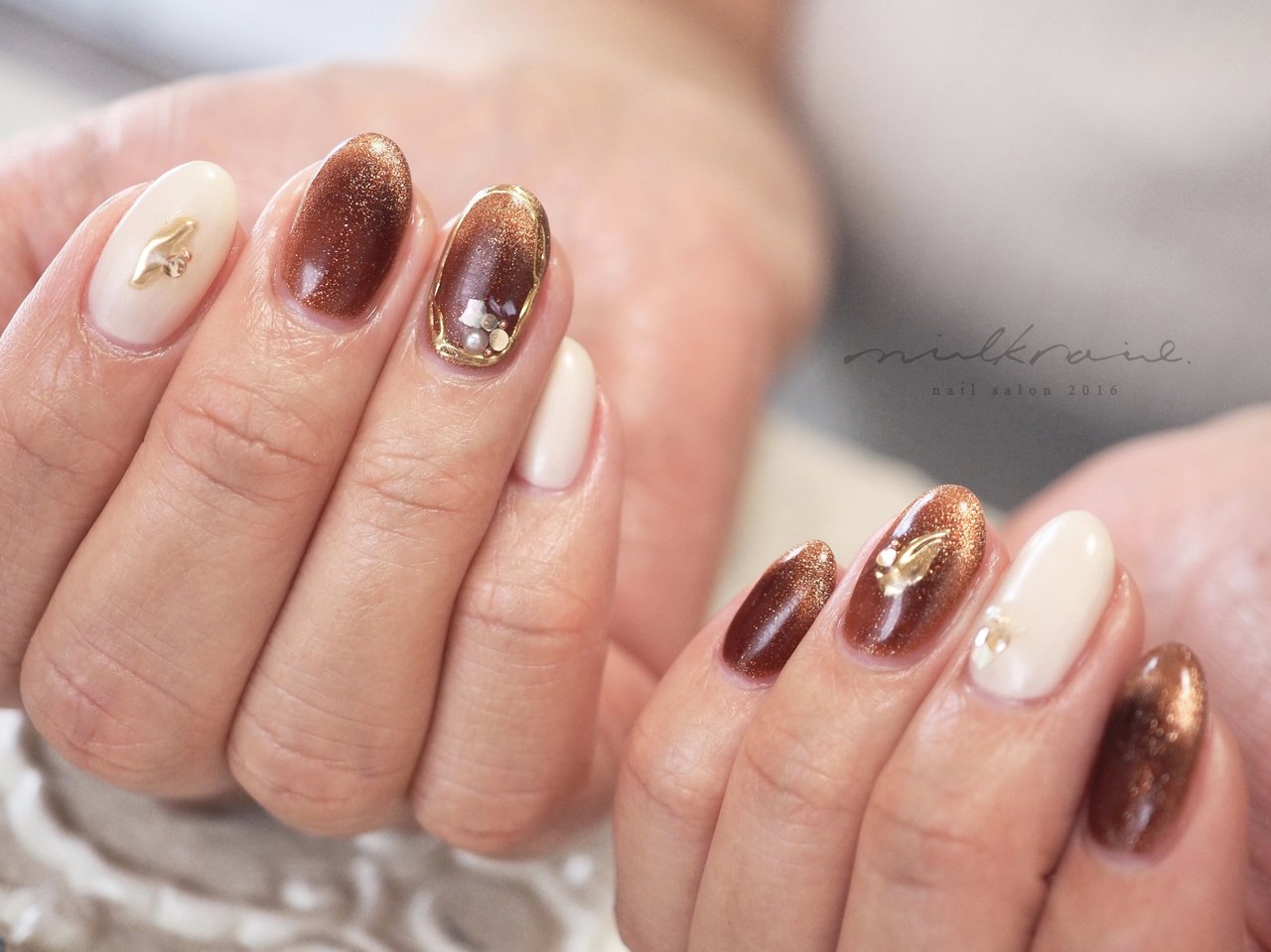 MILKNAILのネイルデザイン[No.8173469]｜ネイルブック