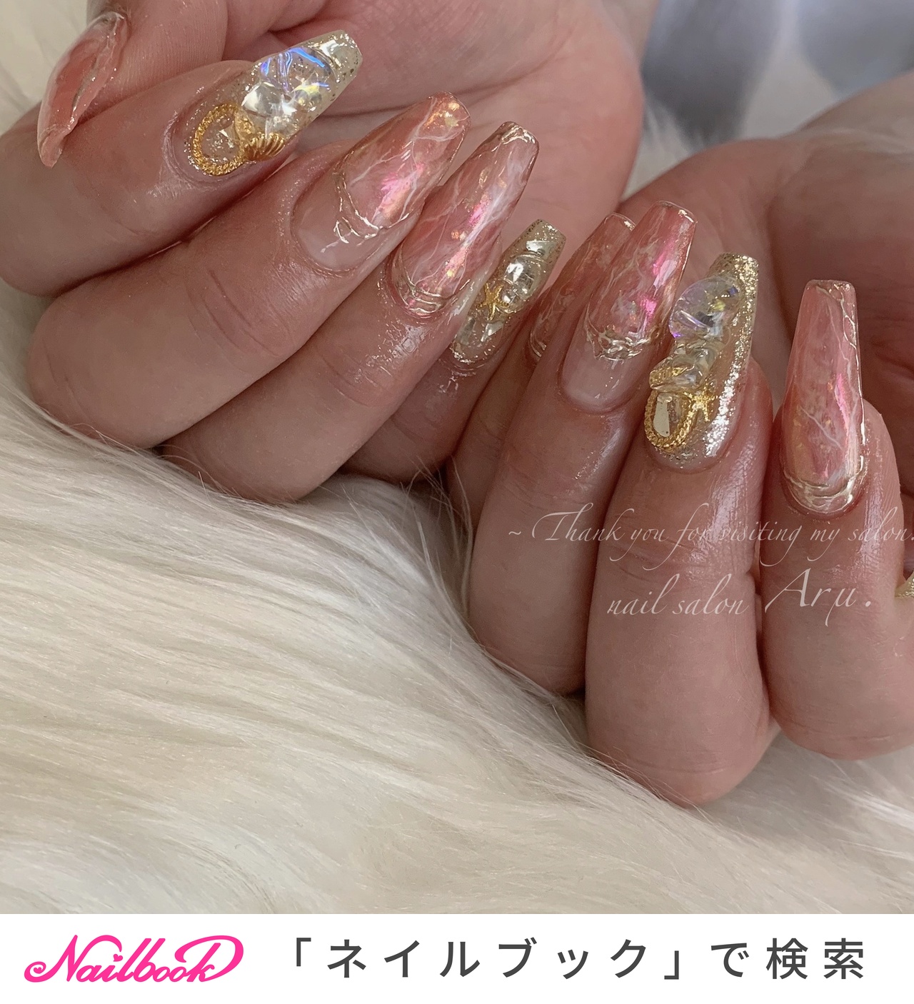 nail salon Arμ. *東大阪市* ~やりたいを叶えるサロン~のネイルデザイン[No.8177839]｜ネイルブック