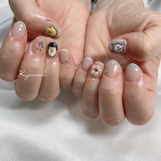 まめこnail様デザインサンプル まめきちまめこネイルのネイルデザイン｜ネイルブック