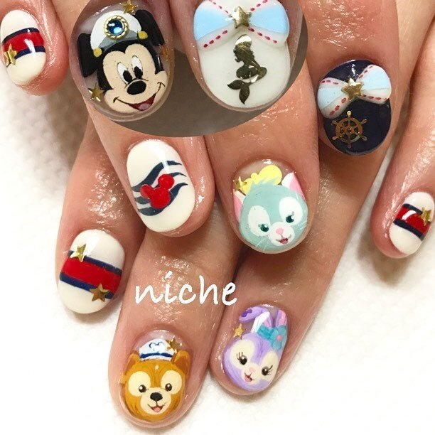 夏 オールシーズン 海 リゾート ハンド Nailsalonniche ネイルサロンニッチのネイルデザイン No ネイルブック