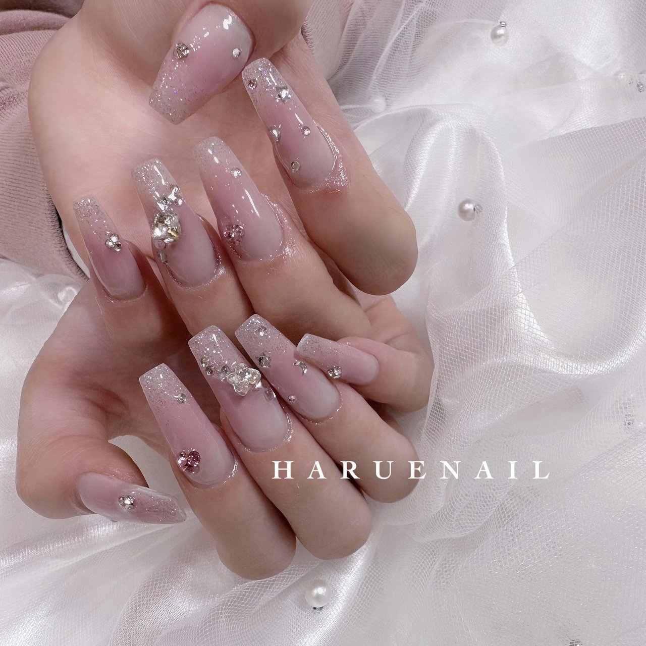 成人式/卒業式/パーティー/女子会/ハンド - HARUENAILのネイルデザイン