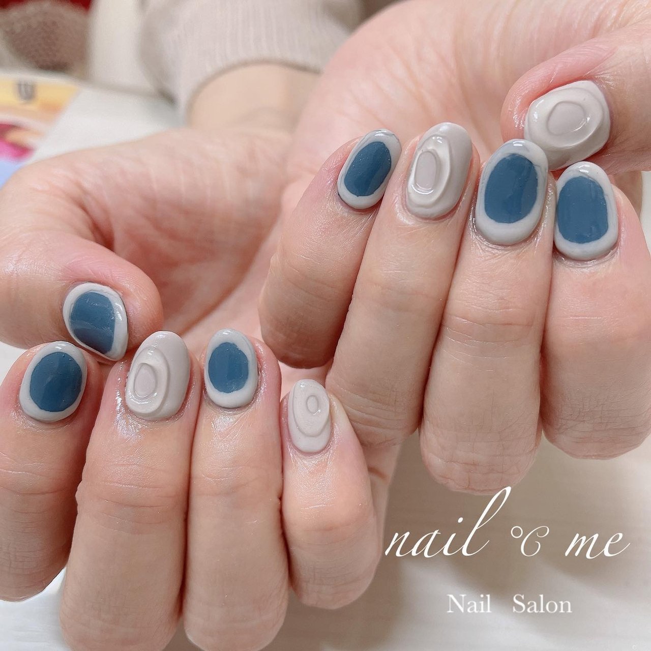 ニュアンス/ぷっくり/個性派/ジェルネイル - Nail ℃ me【ネイルドミー 