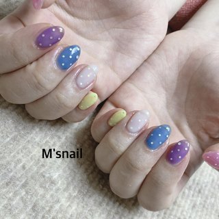 M's nailのネイルデザイン[No.8197049]｜ネイルブック