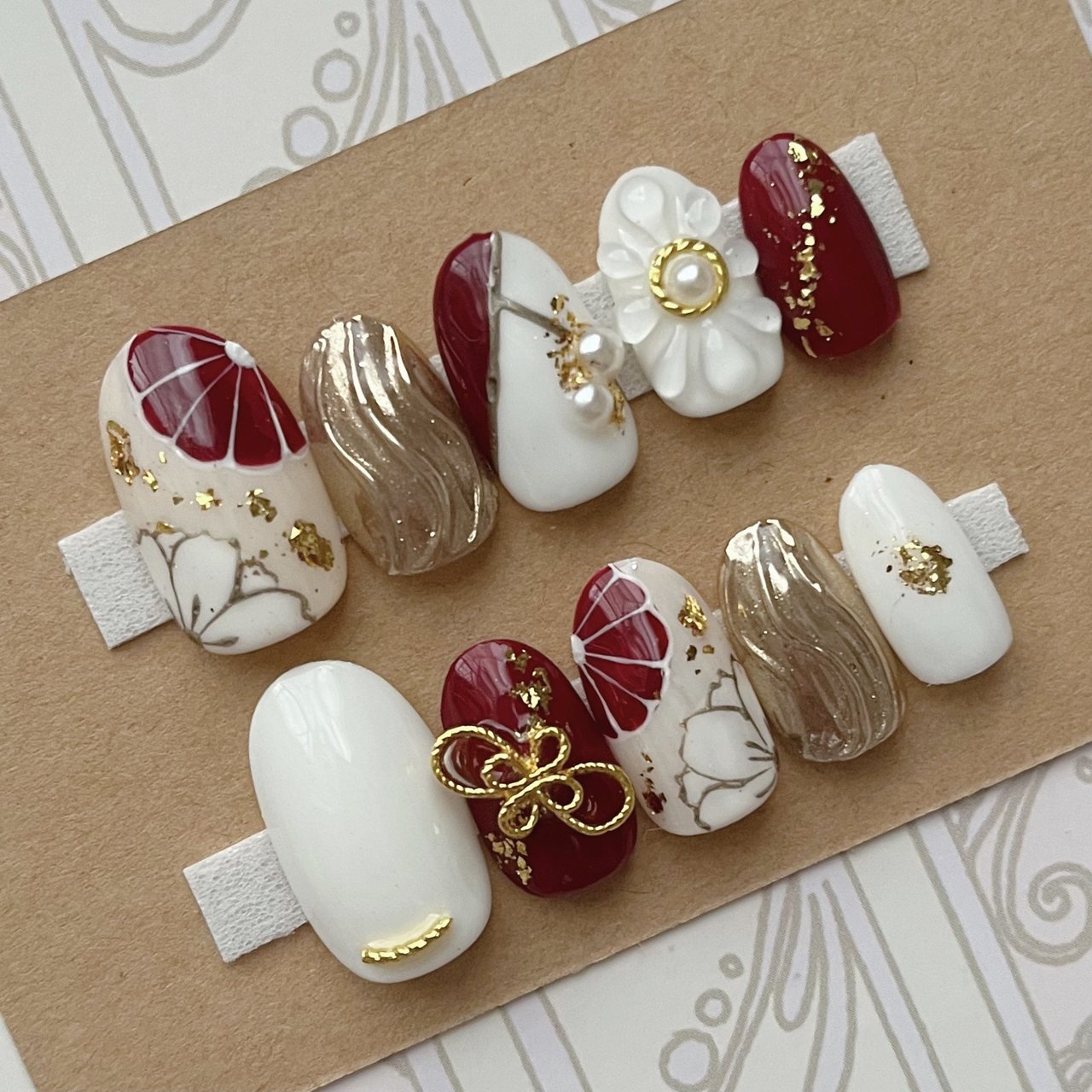 成人式 - 和柄nail専門＊nailnsのネイルデザイン[No.8209760]｜ネイル