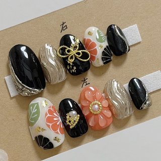 成人式/卒業式/入学式/ブライダル - 和柄nail専門＊nailnsのネイル