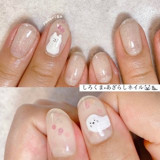 3dネイルパーツ ネイル あざらし ネイルパーツ