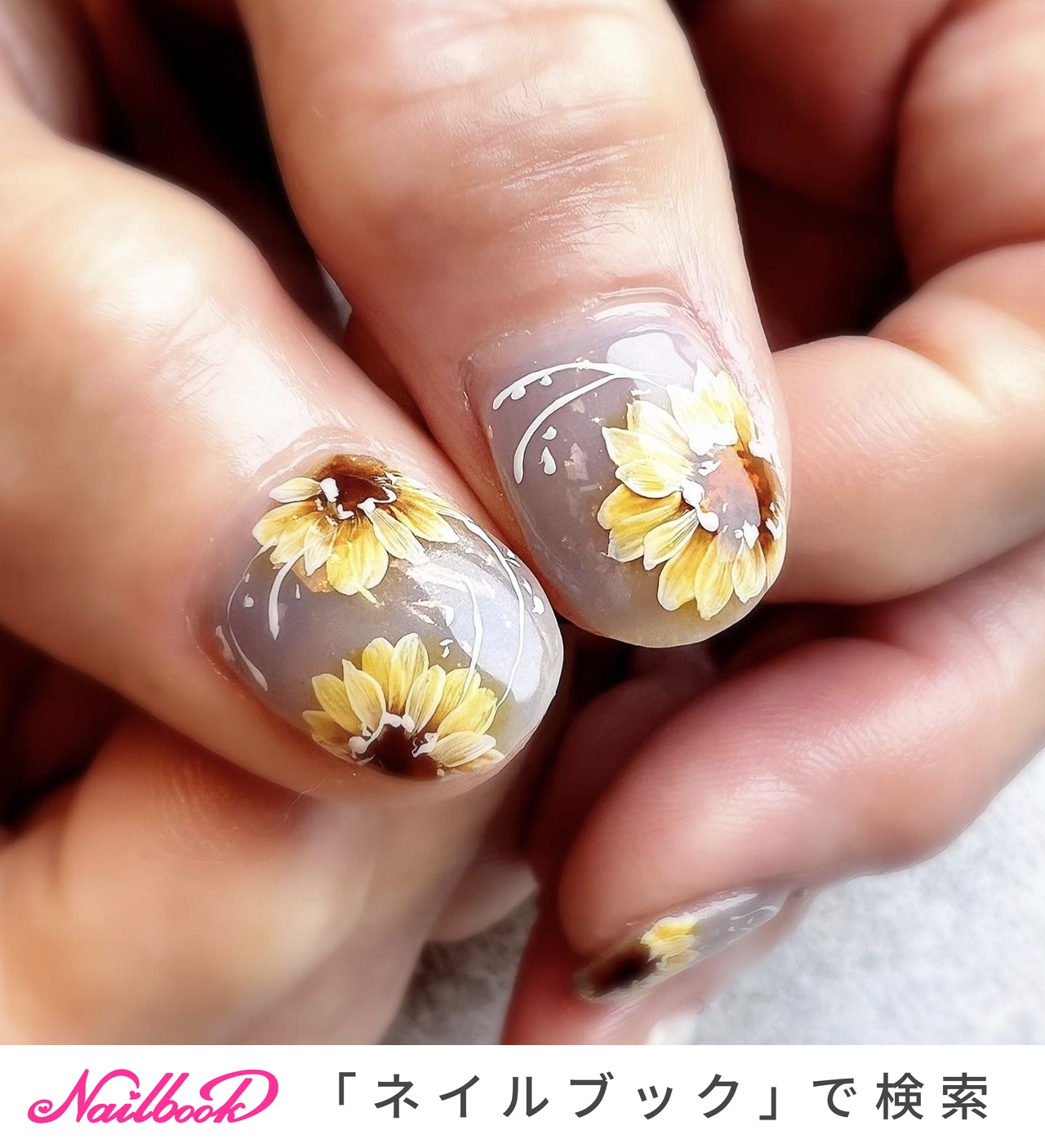 夏/浴衣/ブライダル/ハンド/フラワー - Nail salon ohana keikoの