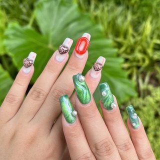 eyelash&nail DECO 武蔵小山徒歩2分🚶‍♀️
.
まつげ、ネイル同時施術可能です🌼
お問い合わせDM(プロフ参照)までお気軽にお待ちしてます♪

#武蔵小山#夏ネイル#夏ネイルデザイン#品川#目黒#アートし放題 #マグネットネイルデザイン #ミラーネイルデザイン #夏 #オールシーズン #海 #パーティー #ハンド #ハート #パール #マグネット #ミラー #ぷっくり #ロング #スクエア #ホワイト #オレンジ #グリーン #ジェルネイル #お客様 #yume/武蔵小山/品川/目黒 #ネイルブック
