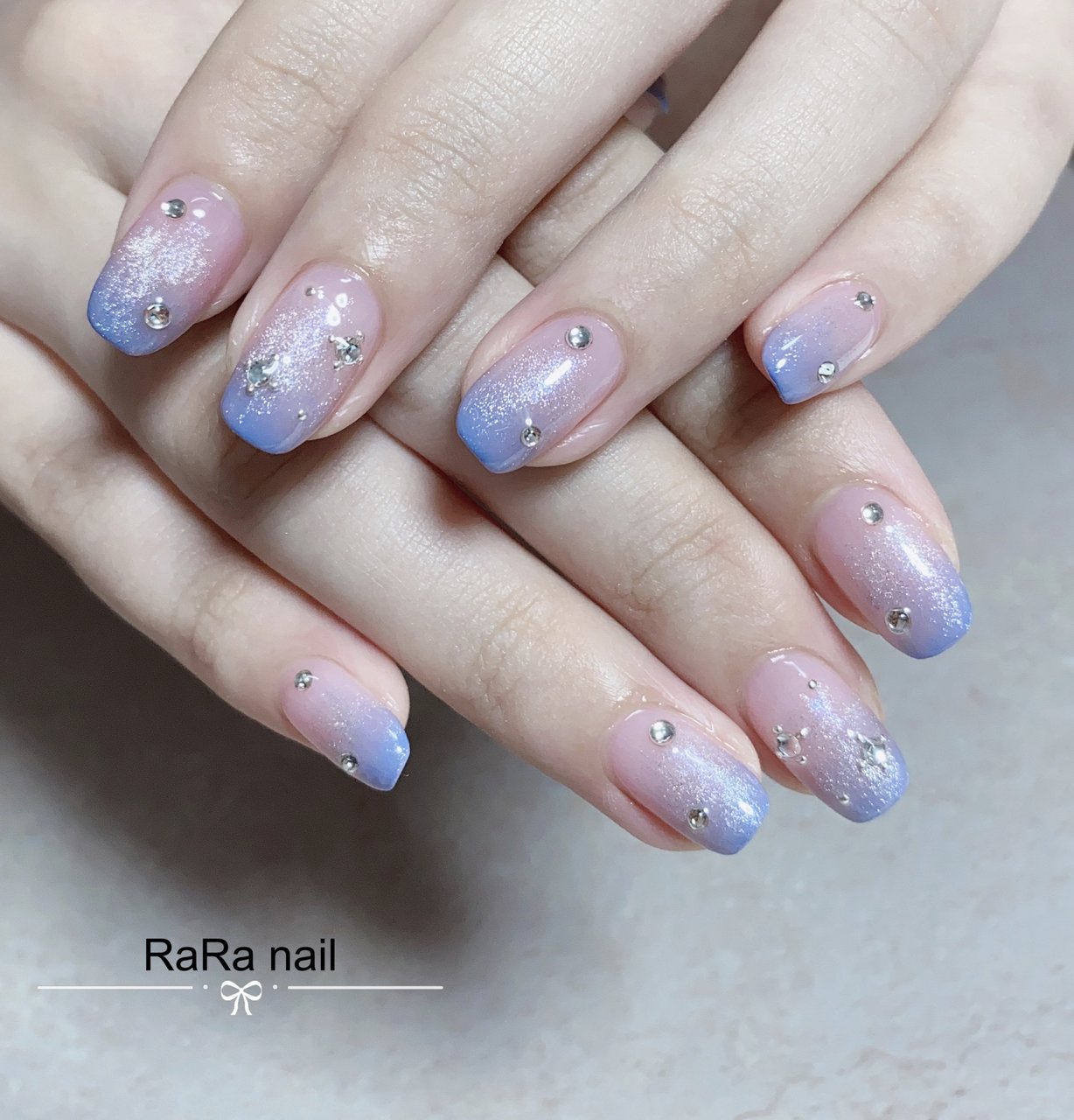 秋/ハンド/グラデーション/マグネット/ピンク - RaRa Nailのネイル