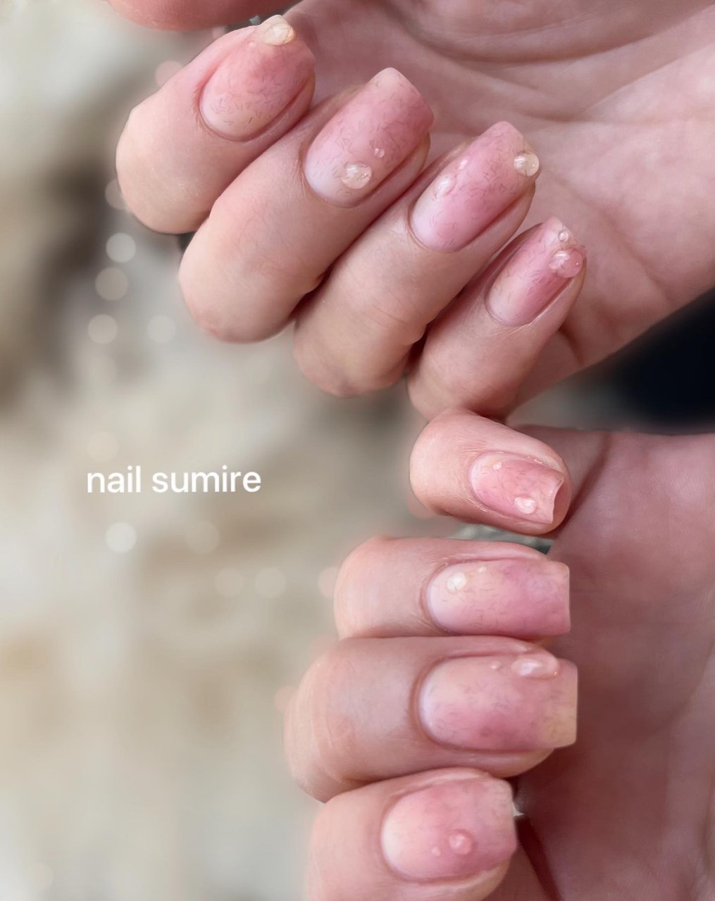 ☑︎ 菫ｙｕｂｉｓａｋｉ　ネイルチップ　韓国　オーダー　ニュアンスネイル　個性派 ☑︎ 菫yubisaki ネイルチップ 韓国 オーダー ニュアンス