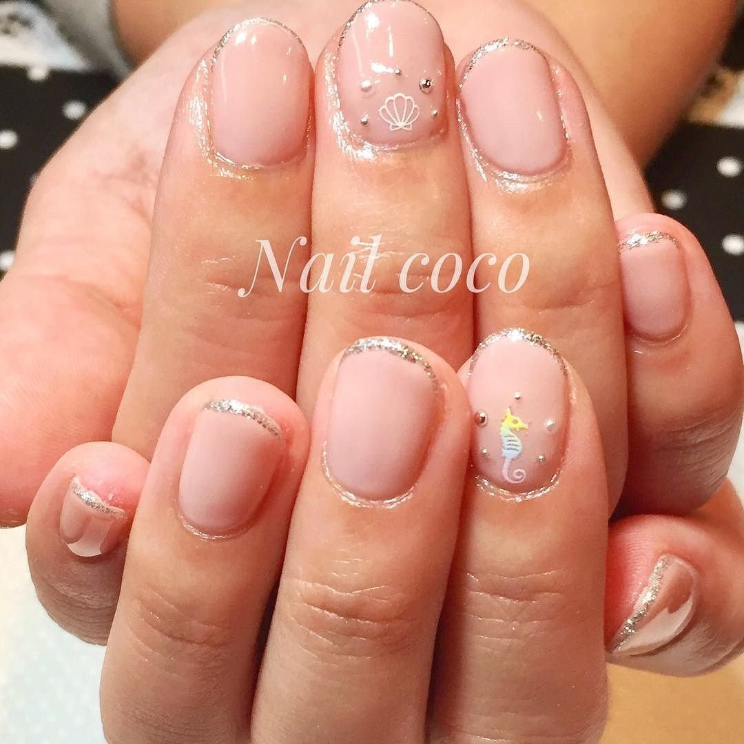 夏 海 リゾート オフィス ハンド Nail Cocoのネイルデザイン No 2208120 ネイルブック