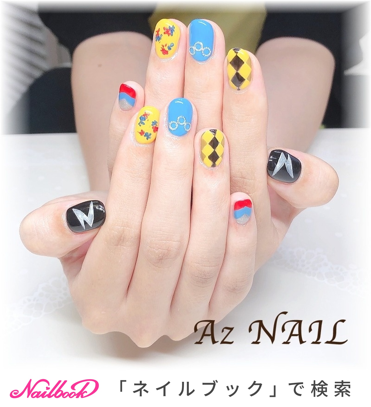 ライブ/推し活/ハンド/痛ネイル/押し花 - Az NAIL ゆき＊のネイル