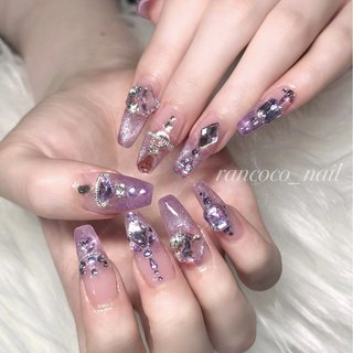 人気順｜ワンホンネイル(ワンホン/中国ネイル/中華ネイル)/#ゴテゴテの
