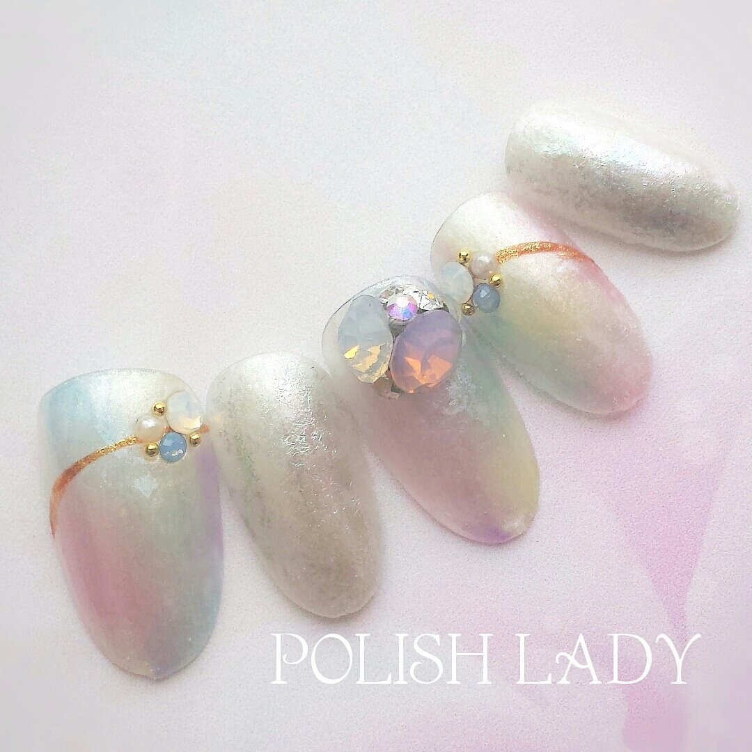 春 夏 海 リゾート ハンド Polishlady ポリッシュレディのネイルデザイン No ネイルブック