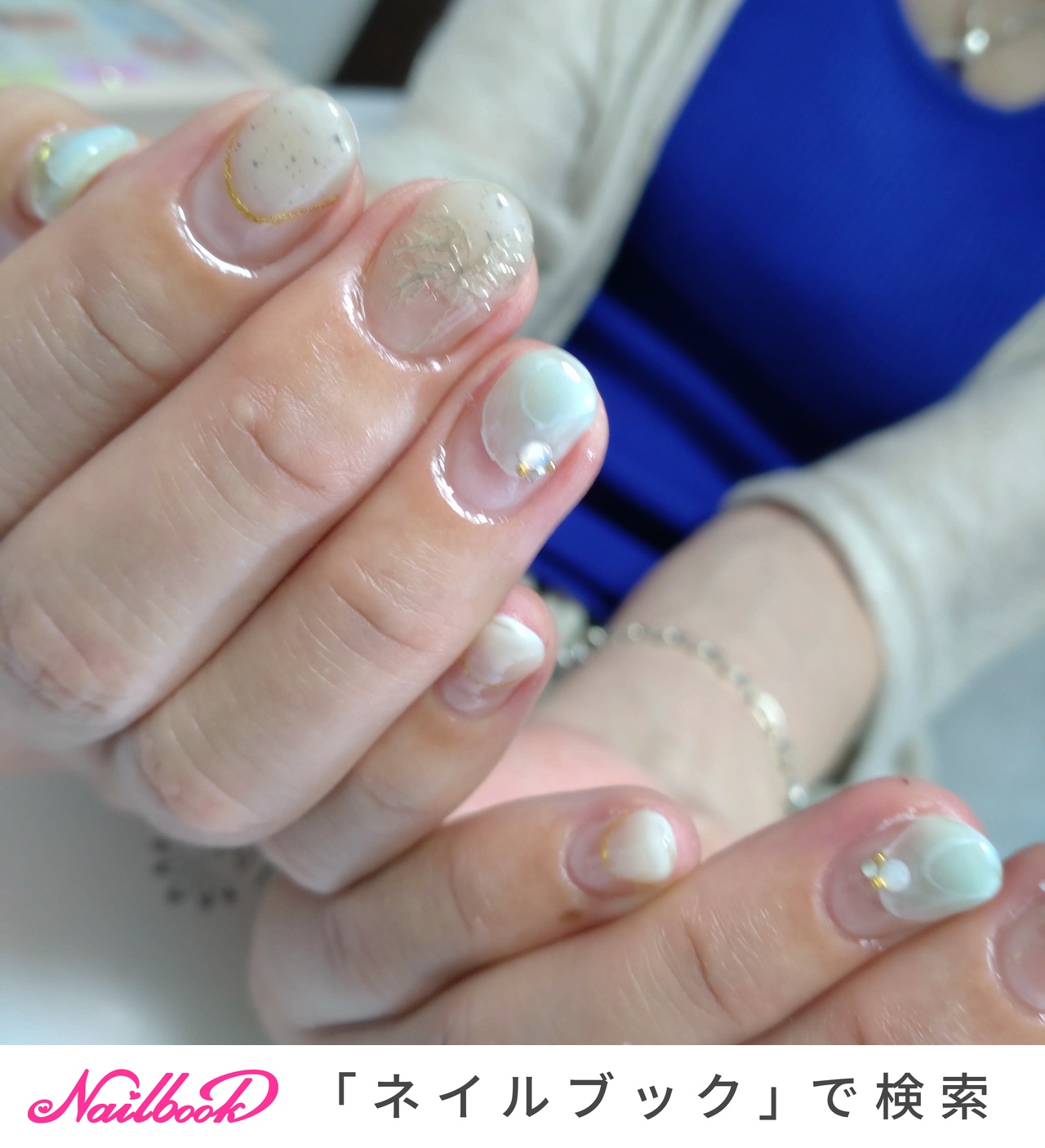 maro nailのネイルデザイン[No.8248775]｜ネイルブック