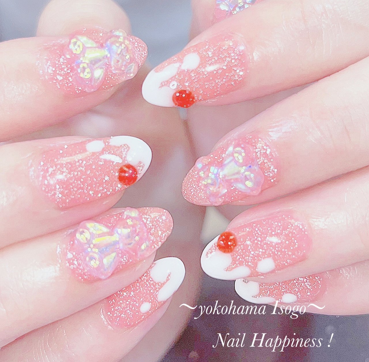 夏/オールシーズン/ハンド/マグネット/ぷっくり - Nail Happiness