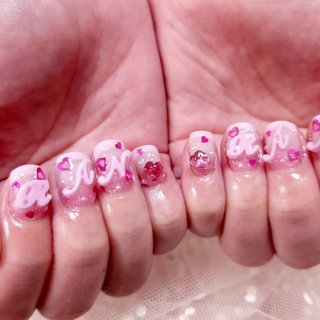 人気順｜夏/#お名前ネイルのネイルデザイン｜ネイルブック