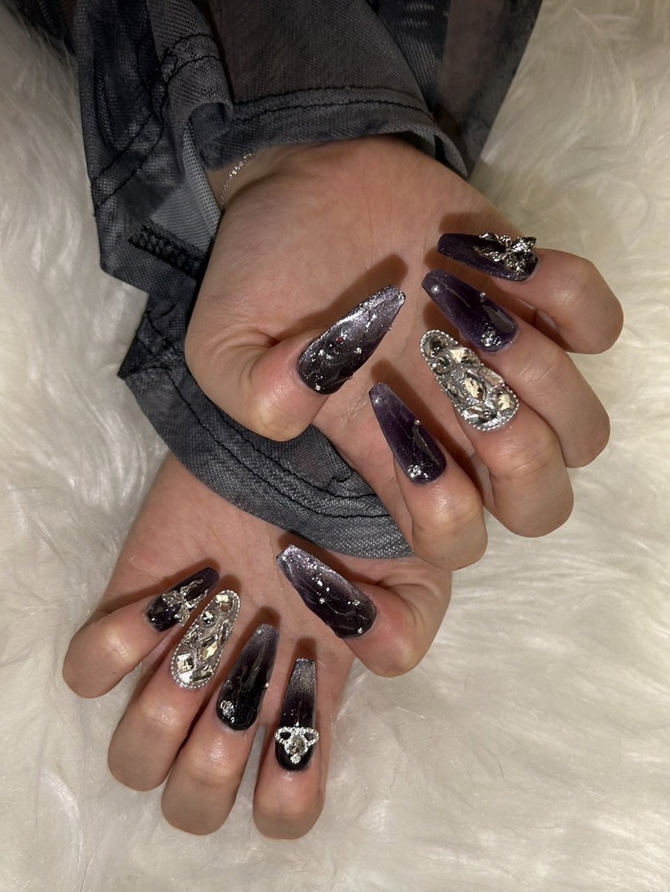 ハンド/グラデーション/チェーン/マグネット/キルティング - Mitsukiの