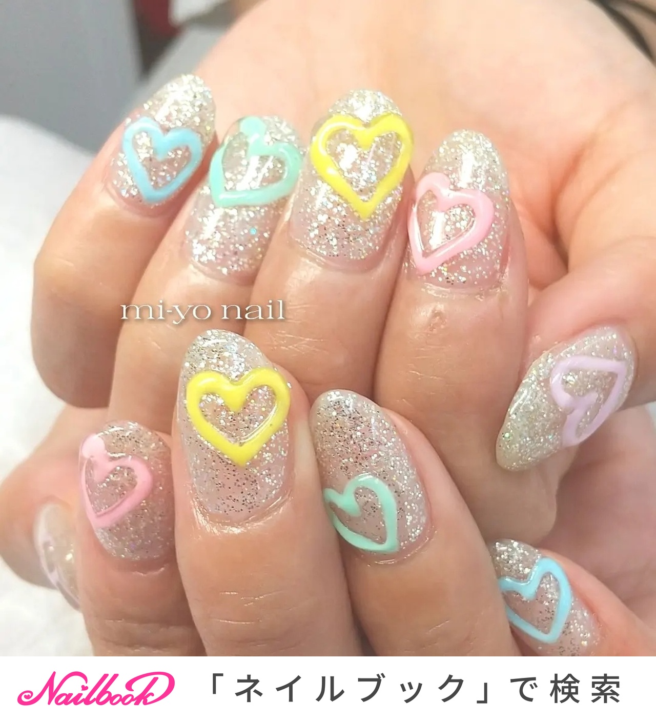 2025年】新着順｜#ハートリングネイルのネイルデザイン｜ネイルブック