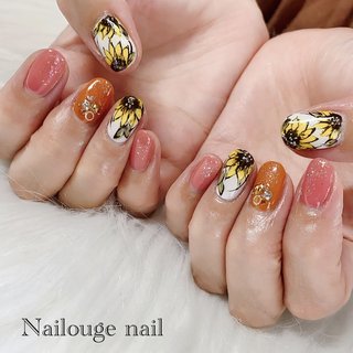 春/夏/デート/女子会/ハンド - nailsalon_Nailougeのネイルデザイン[No