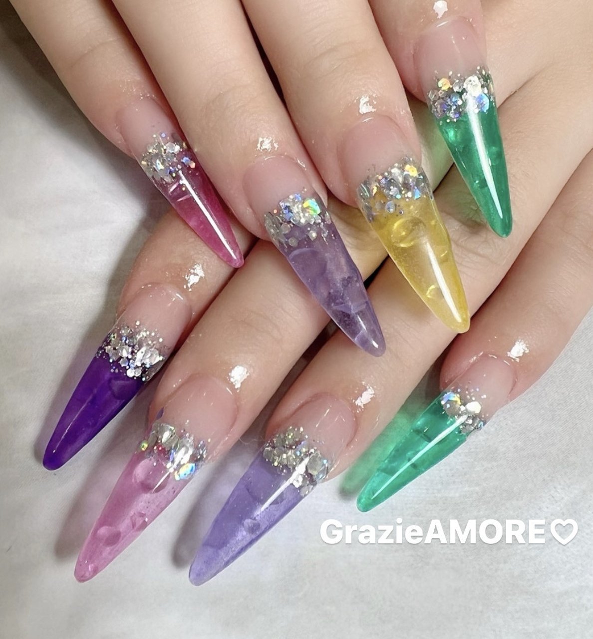 ⭐️超美品フルーリアモアクチュールシャレドワネイルスカルプアクリル