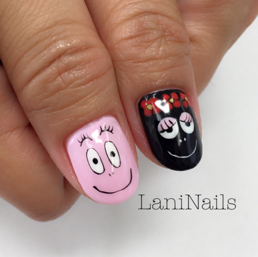 痛ネイル キャラクター Laninailsのネイルデザイン No ネイルブック