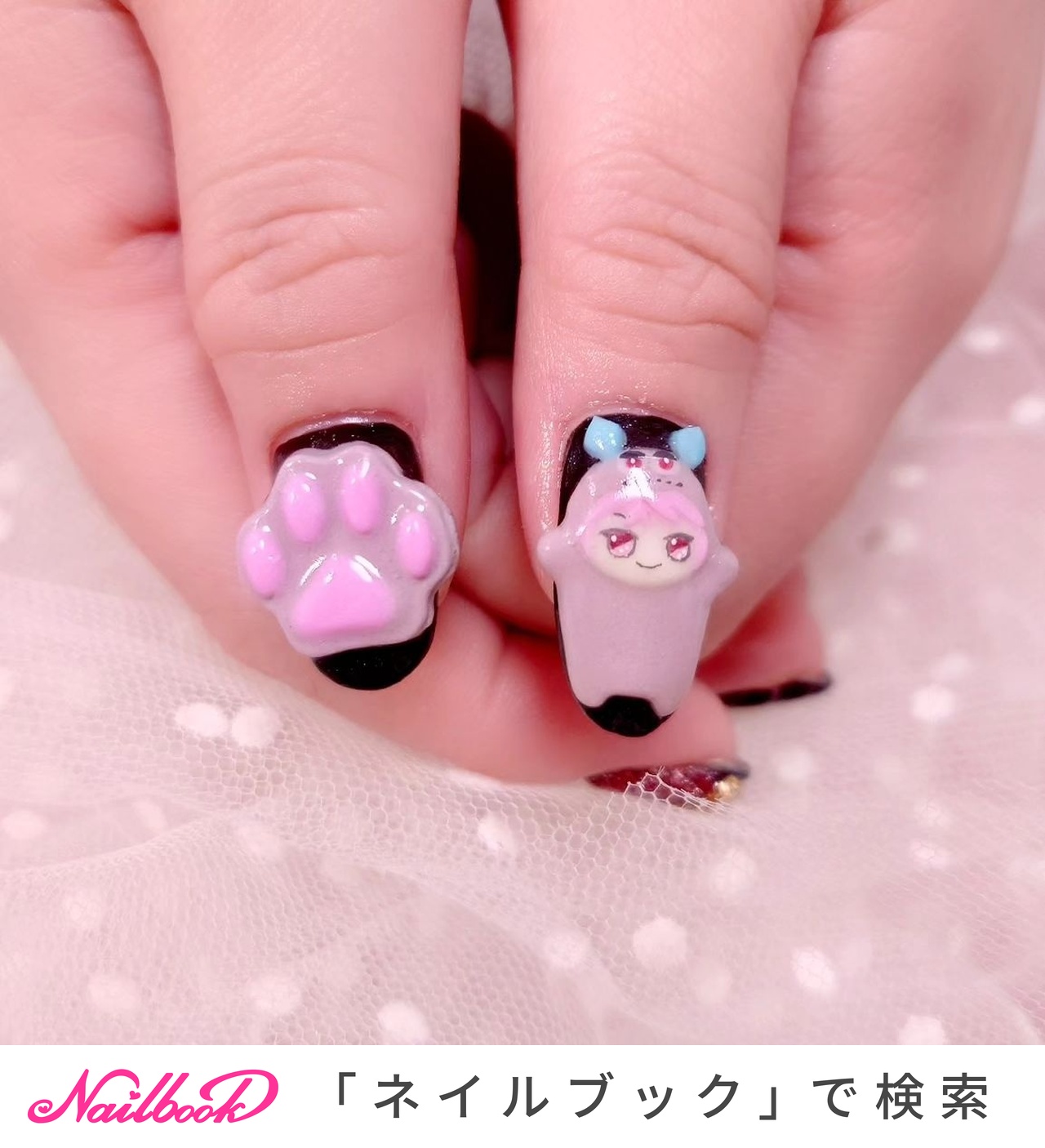 推し活/ジェルネイル - いろはねいる asakiのネイルデザイン[No