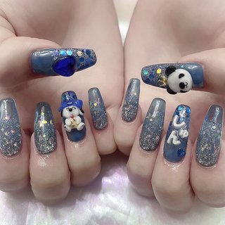 ネイルチップ オーダーページ 専用 3d ネイルパーツ キャラクター 推し