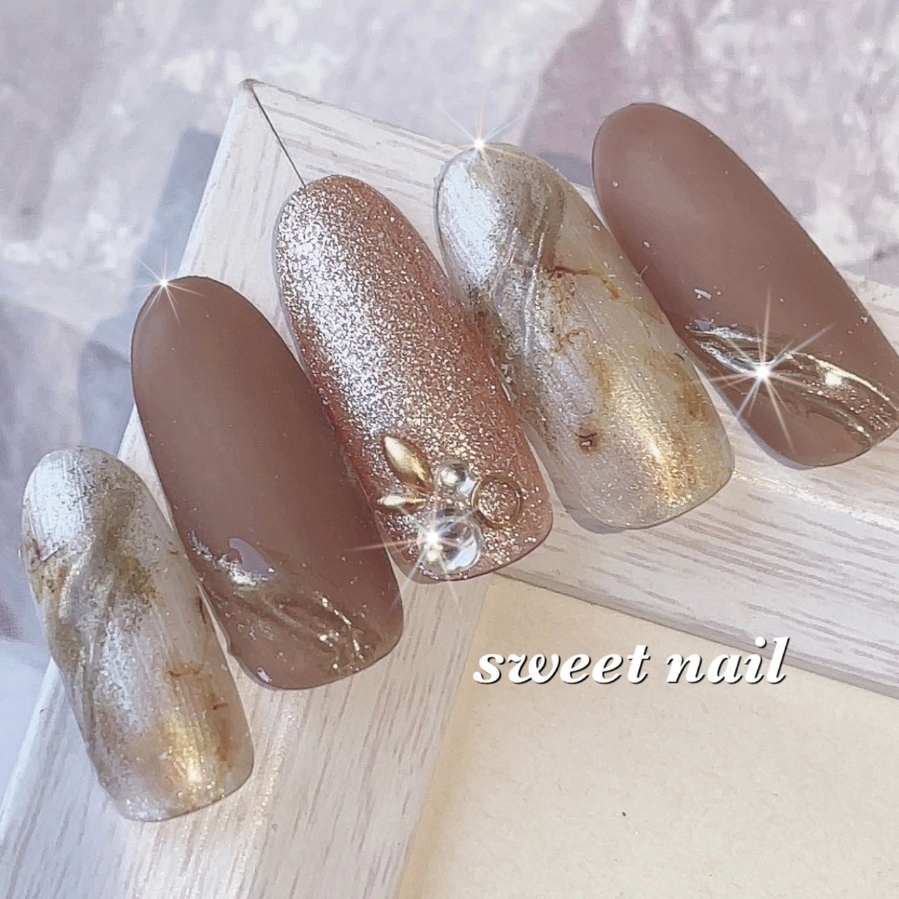 伊勢崎ネイルサロンsweet 三井のネイルデザイン[No.8270904
