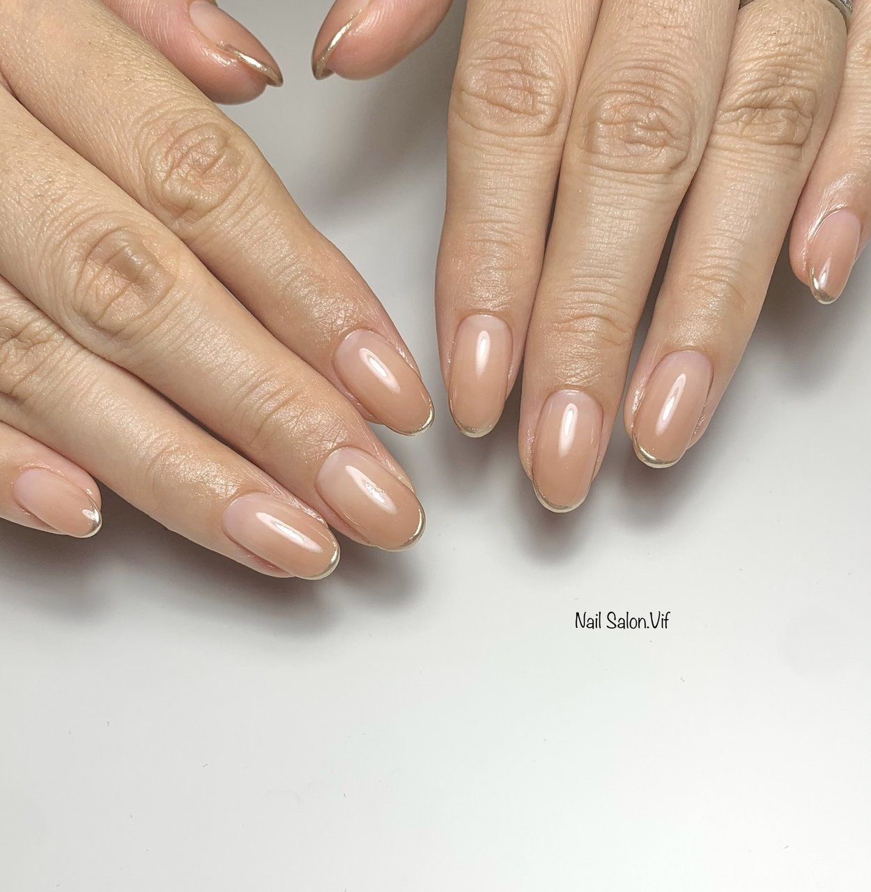 秋/オールシーズン/ハンド/フレンチ/グラデーション - NailSalon