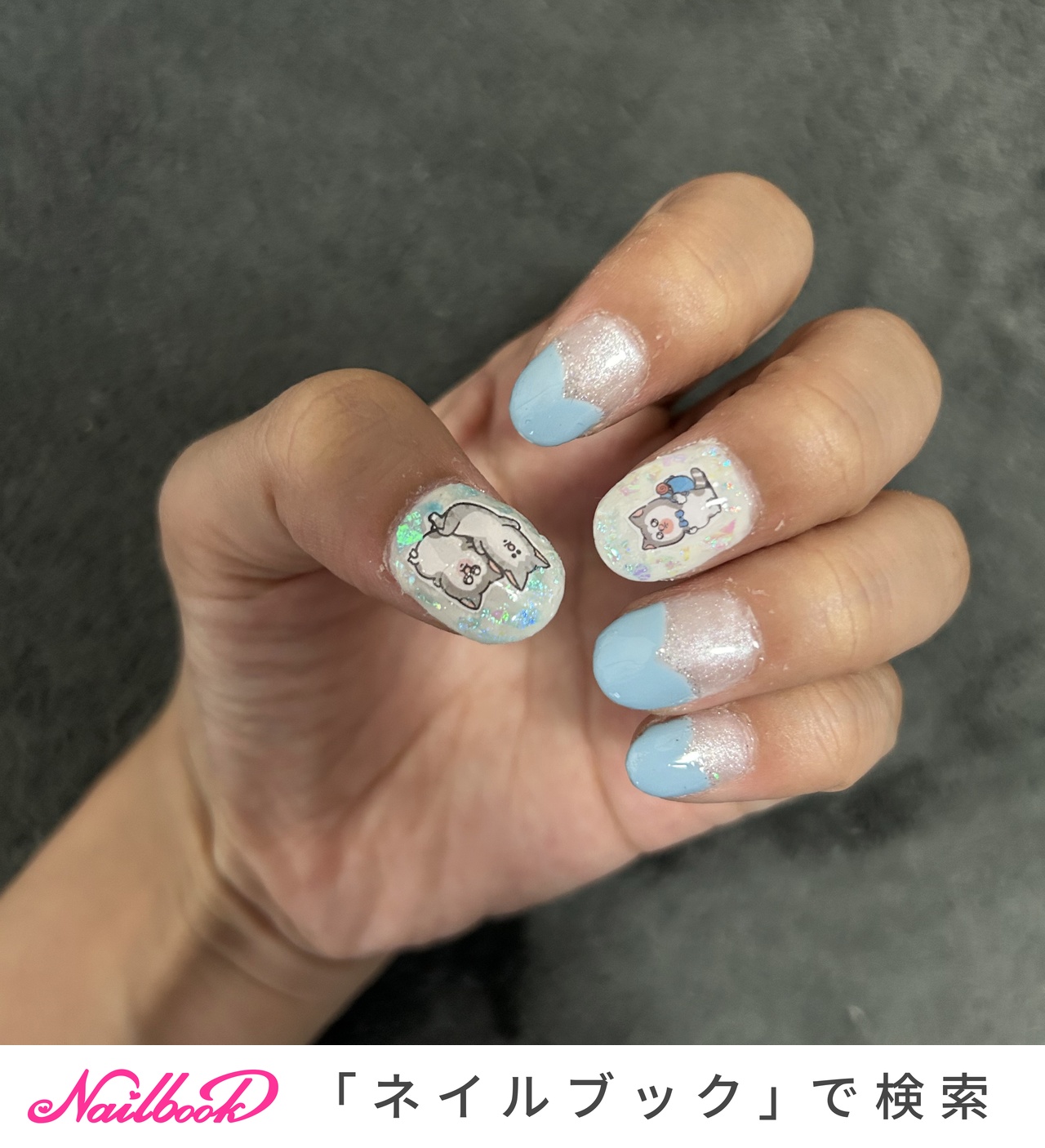 まめこnail様デザインサンプル まめきちまめこネイルのネイルデザイン｜ネイルブック