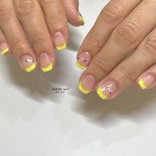 🍋🍋🍋🍋 .

.

［🙌🏻 art course］

#Cobitonail#代官山ネイルサロン#シンプルネイル#オフィスネイル#ワンカラー#シンプルネイル#ナチュラルネイル#ちゅるんネイル#ツヤツヤネイル#ニュアンスネイル#セルフネイル#個性派ネイル#韓国ネイル#nailart#네일추천#심플네일#시럽네일#감성네일#네일아트#イエローネイル#蛍光ネイル#ネオンカラーネイル #シェルネイル #夏 #海 #リゾート #ライブ #ハンド #シンプル #フレンチ #変形フレンチ #シェル #ショート #スクエア #イエロー #ネオンカラー #ビビッド #ジェルネイル #お客様 #Kikuya nail salon（旧）Cobito nail #ネイルブック