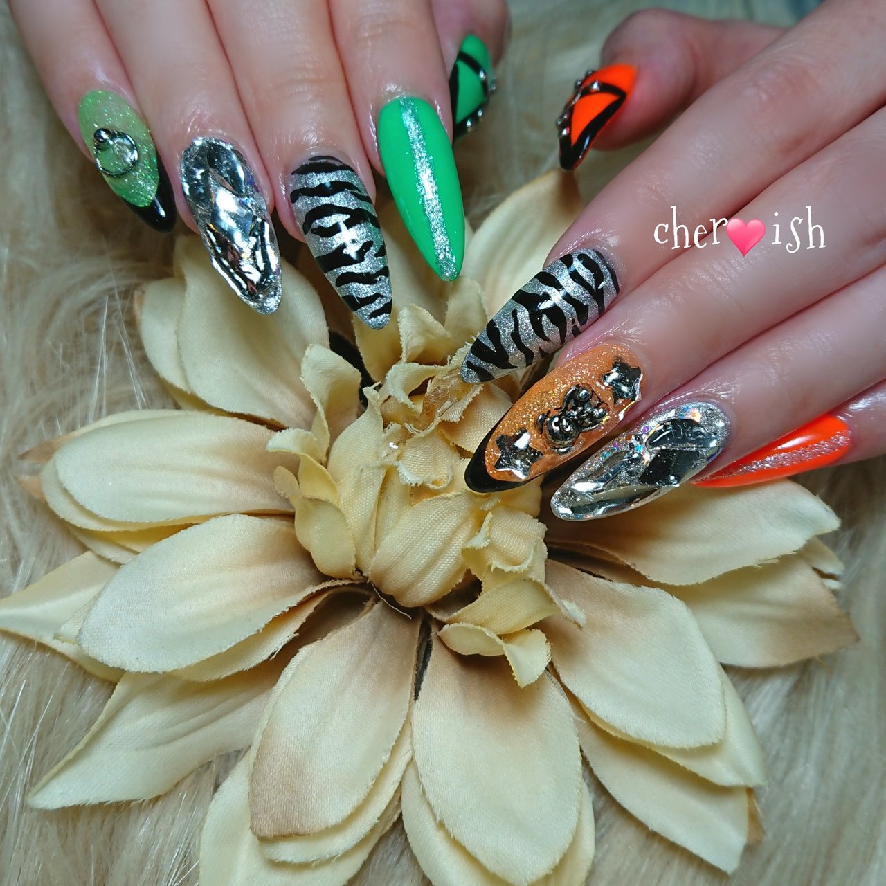 夏/秋/旅行/ライブ/ハンド - private nail salon cher❤️ishのネイル