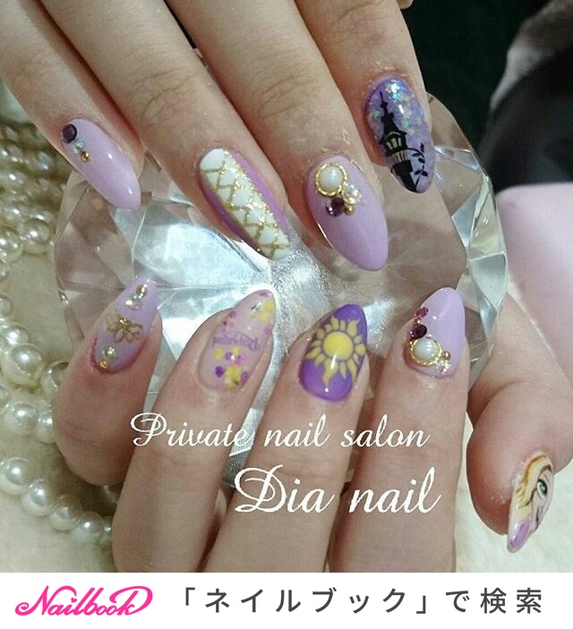 旅行/デート/女子会/ハンド/痛ネイル Private nail salon Dia nailのネイルデザイン[No.2229166]｜ネイルブック