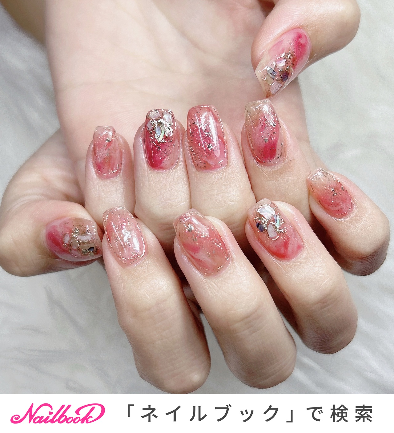 秋/女子会/ハンド/シェル/ニュアンス - 大曲Hikari Nail⭐︎ﾋｶﾘﾈｲﾙの