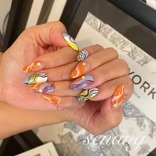 HERMESネイルのネイルデザイン｜ネイルブック