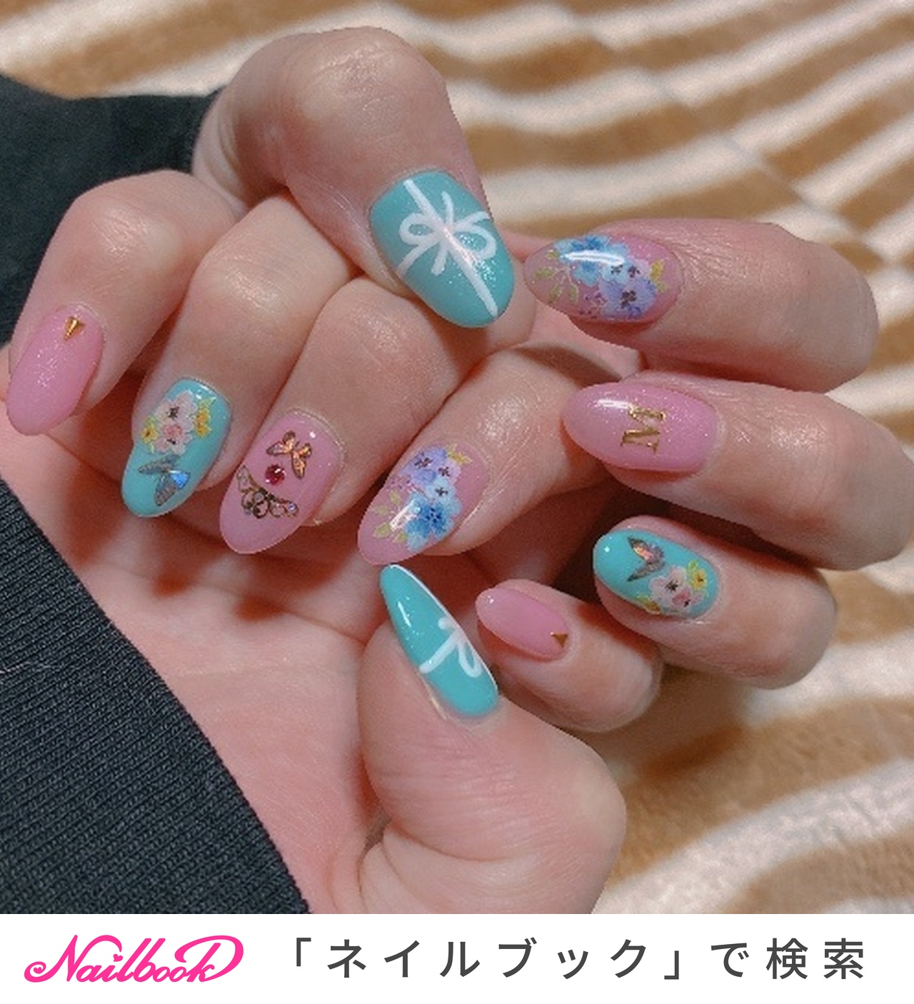 ネイルチップオーダー　みのり様 渡辺みのりのネイルデザイン｜ネイルブック