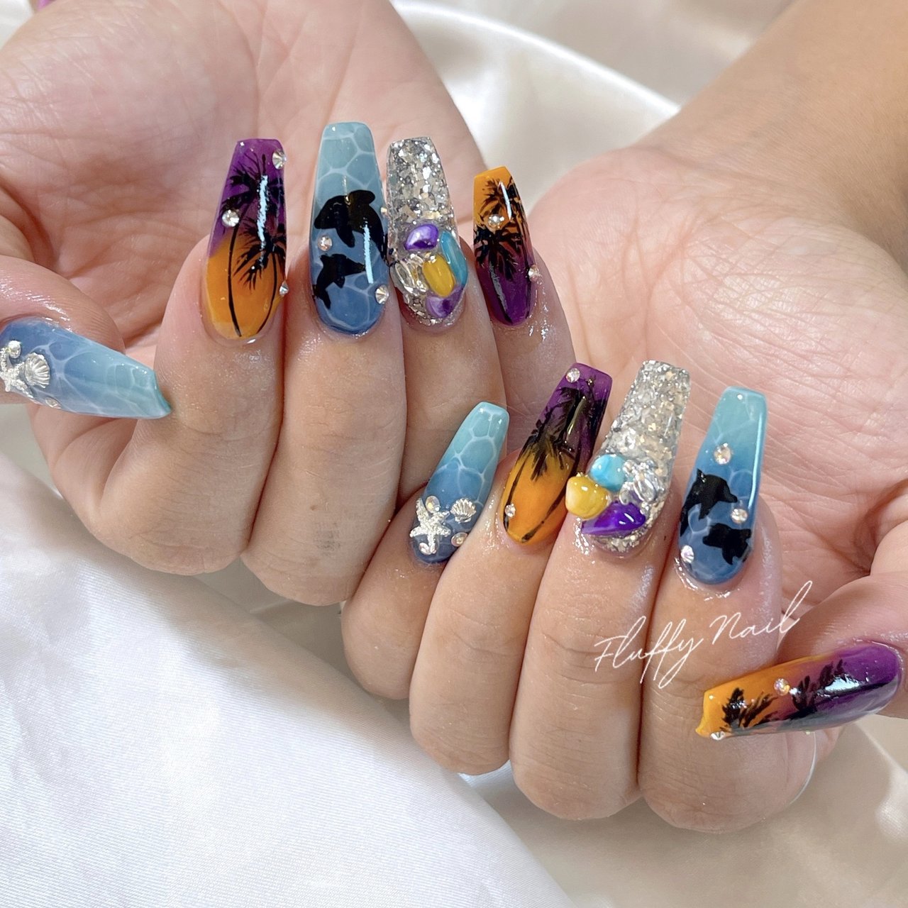 Emmy☆FluffyNailのネイルデザイン[No.8298456]｜ネイルブック