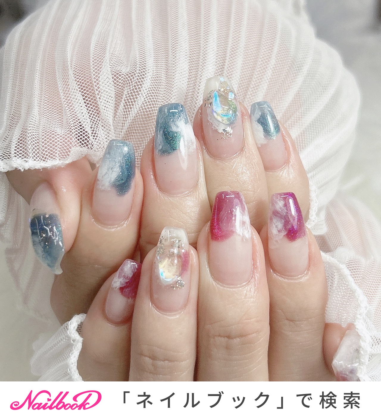 琉球　ミニミニ貝殻　ネイル用　キズありタイプセット　　光 琉球ミニミニ貝殻ネイル用キズありタイプセット光