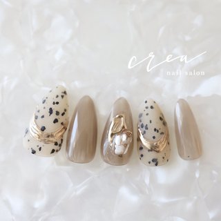 人気順｜ブラウン/#うずらネイルのネイルデザイン｜ネイルブック 