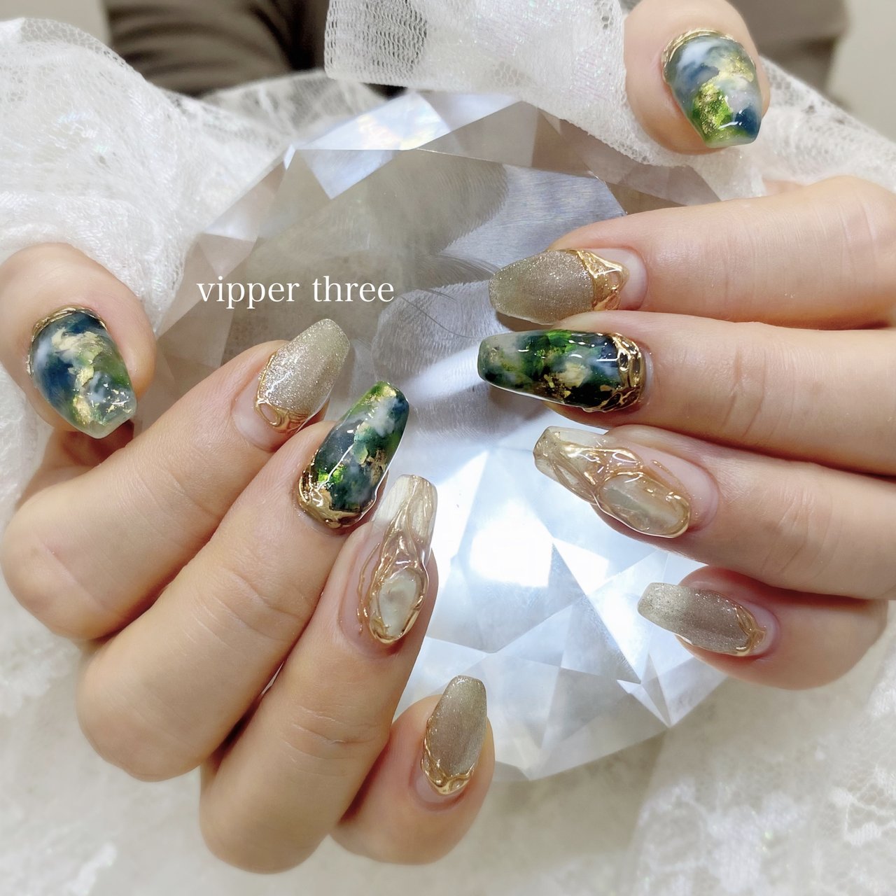 オールシーズン/ハンド/シェル/ニュアンス/マグネット - kazumiの