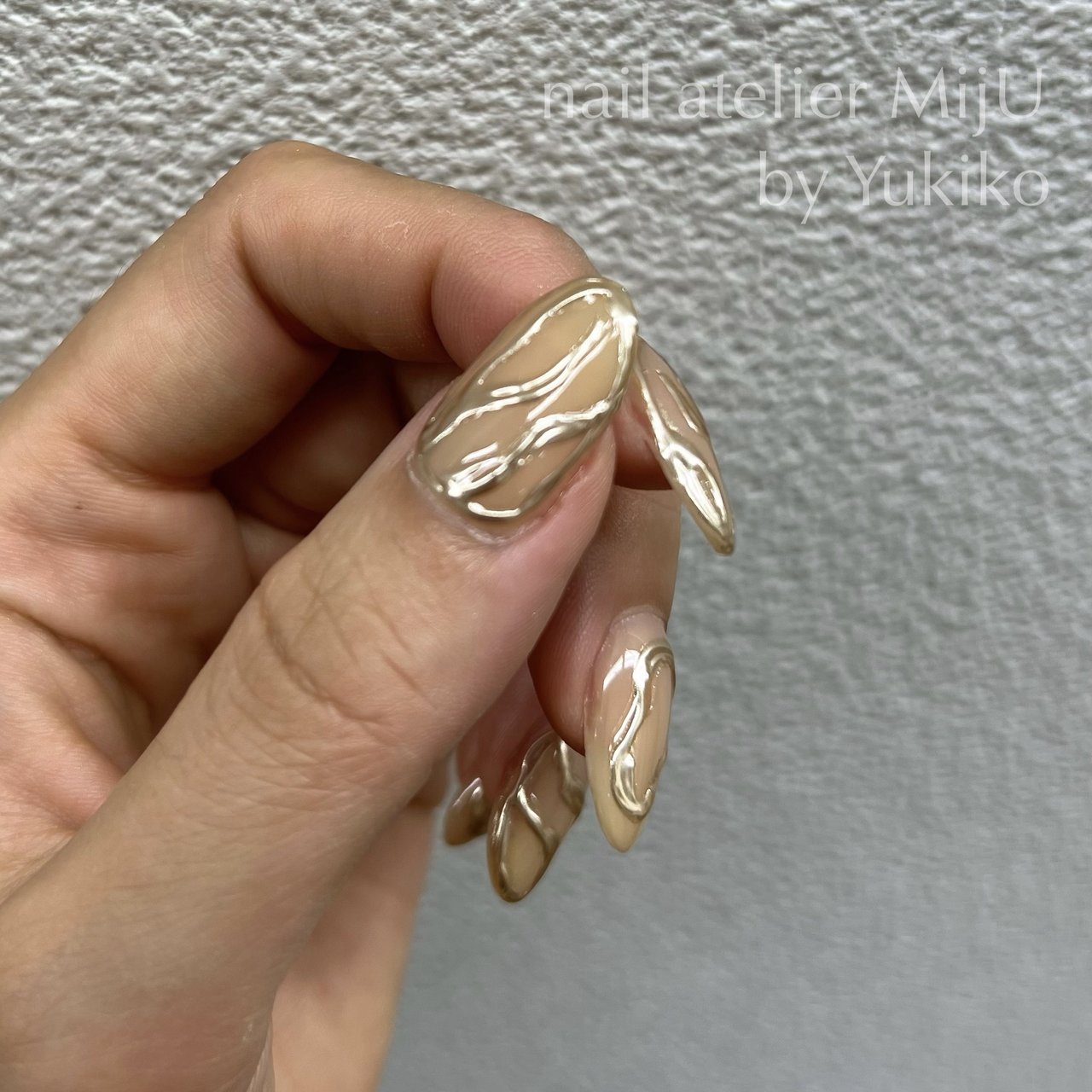 nail atelier MijU☆新井有季子KOKOISTエデュケーターのネイルデザイン