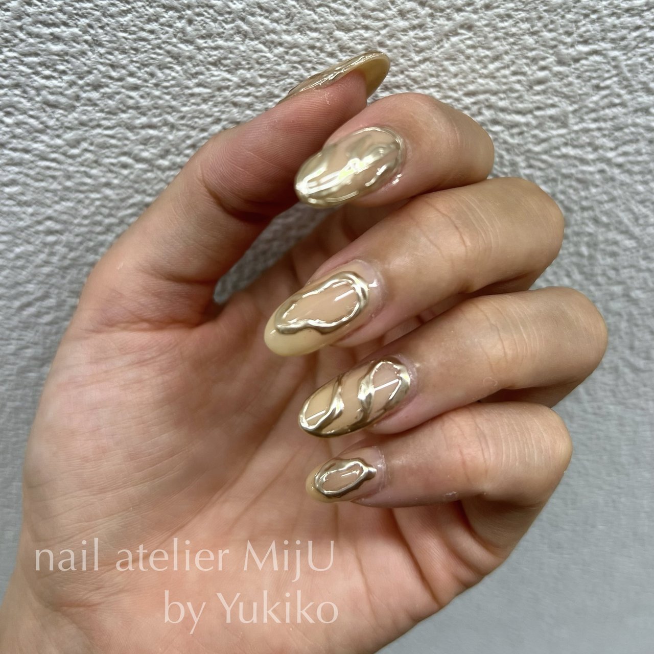 nail atelier MijU☆新井有季子KOKOISTエデュケーターのネイルデザイン