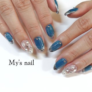 人気順｜フレンチ/ターコイズ/#My'snailのネイルデザイン｜ネイルブック