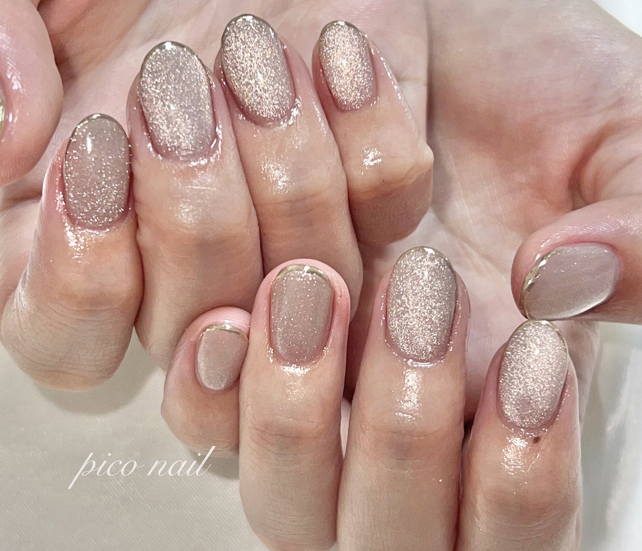 オールシーズン/ハンド/フレンチ/マグネット/ミラー - pico nailの 