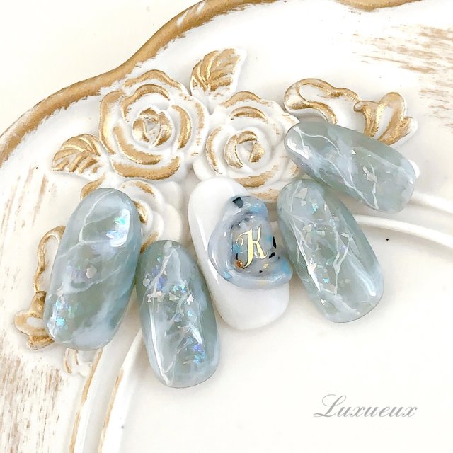 ぷにっと可愛い♡シーリングスタンプネイル|2023秋トレンドネイル